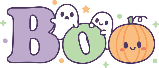 Vector illustration of the word 