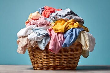 basket of laundry