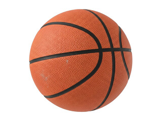 Fototapeta premium Basketball isolated on transparent background