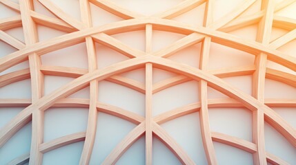 Structural bridge architecture diagram showing truss formation load path analysis and integrated support mechanisms. 