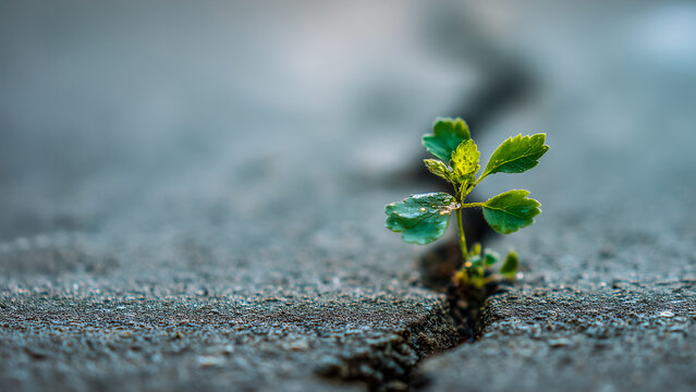 Minimal conceptual visual symbolizing hope and growth beyond limitations