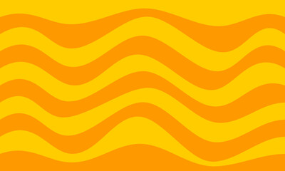 orange yellow stripes lines wave curves funny style flag curtain graphic abstract background