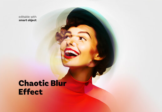 Chaotic Blur Photo Effect