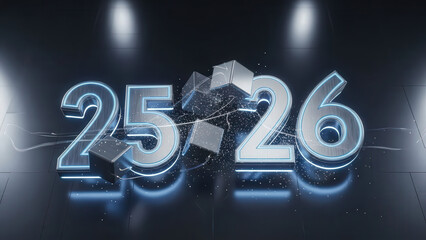 Modular blocks rearranging from 2025 into 2026 transformation