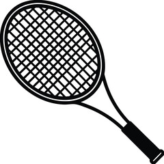 tennis racket and ball