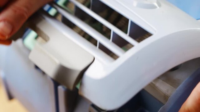 How to change a HEPA filter in a vacuum cleaner