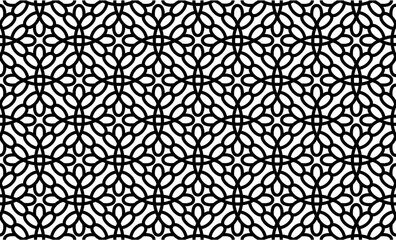 Seamless Arabic pattern background. Arabian style Islamic ornamental Vector illustration.	