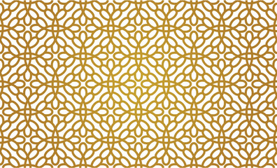 Seamless Arabic pattern background. Arabian style Islamic ornamental Vector illustration.	