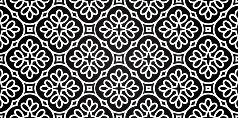 Seamless Arabic pattern background. Arabian style Islamic ornamental Vector illustration.	