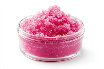 Lip exfolkiate isolated on white background 