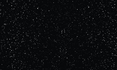 STARS PATTERN ON BLACK BACKGROUND