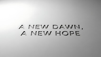 Illustration of a motivational quote on a gray gradient background with a white highlight