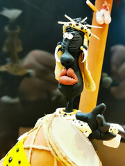 Dolls dressed and looking like celebrities in movies