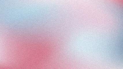 Grainy gradient soft blue pink colors background. Winter sakura color background with blurry and noise texture, design for banner, widescreen, wallpaper.