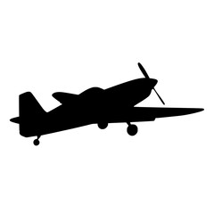 vector illustration of an airplane