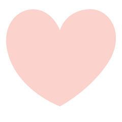 Cute pink heart sticker icon, ideal for love, Valentine’s, or illustrating sweet, romantic, and minimalist decorative elements.