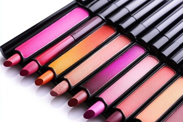 Lip matte isolated on white background