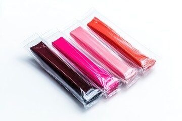 Lip matte isolated on white background