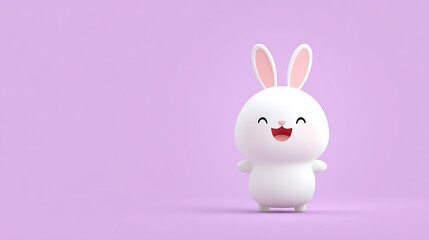 Obraz premium cartoon rabbit