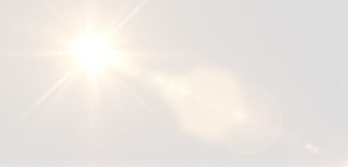 Bright sunlight PNG with shimmering star shine, soft space flare, and luminous flash. This PNG sparkle works well for vector light effects and cosmic-style scenes, delivering a vivid,  © Ольга Боярина