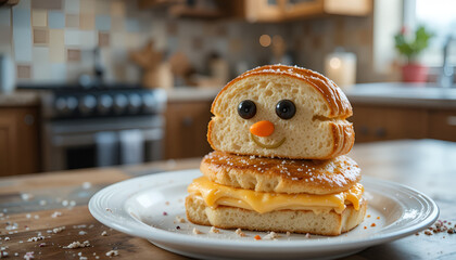 christmas gingerbread cookies on a plate