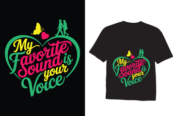 Romantic Happy Love Day Graphic T-Shirt Design