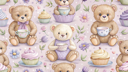 Gift box patterns vector background 