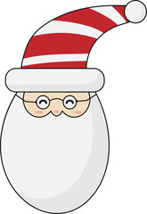 털모자를 쓴 인자한 할아버지