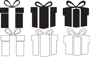 set of gift boxes