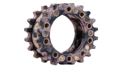 Decorative Gear with Pattern