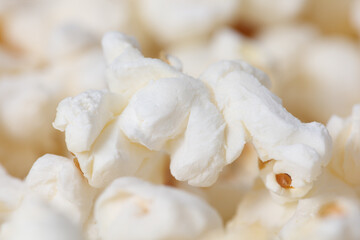 A close up of a bag of popcorn