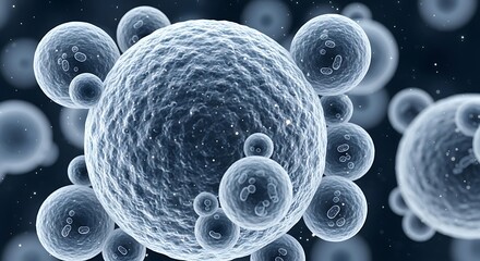 Cellular structure close-up