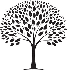 vector tree silhouette ,silhouette of tree ,tree silhouette vector ,tree, leaf, branch, nature, vector, silhouette, plant, summer, leaves, design, icon, forest, life, trunk, growth, ecology, symbol, a
