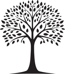 vector tree silhouette ,silhouette of tree ,tree silhouette vector ,tree, leaf, branch, nature, vector, silhouette, plant, summer, leaves, design, icon, forest, life, trunk, growth, ecology, symbol, a