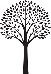 vector tree silhouette ,silhouette of tree ,tree silhouette vector ,tree, leaf, branch, nature, vector, silhouette, plant, summer, leaves, design, icon, forest, life, trunk, growth, ecology, symbol, a