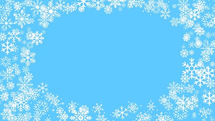 Snowflake background 