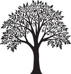 vector tree silhouette ,silhouette of tree ,tree silhouette vector ,tree, leaf, branch, nature, vector, silhouette, plant, summer, leaves, design, icon, forest, life, trunk, growth, ecology, symbol, a