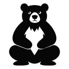 Sitting Bear Icon Variant