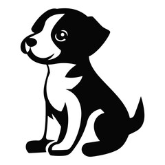 Sitting Puppy Dog Icon