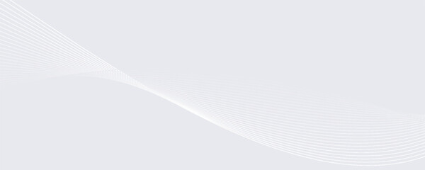 Abstract background with flowing lines. Digital future technology simple modern