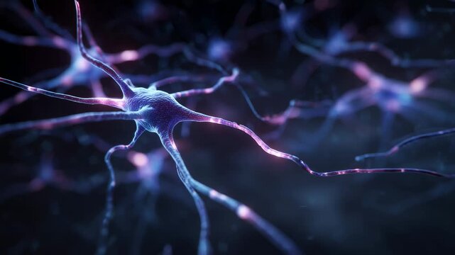 Vibrant 3D Visualization of Active Neuron Cells and Synaptic Connections in Neural Network