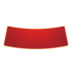 Happy Chinese new year 2026. Chinese new year banner for show product. Greeting card. China frame with lantern on red background.