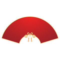 Happy Chinese new year 2026. Chinese new year banner for show product. Greeting card. China frame with lantern on red background.