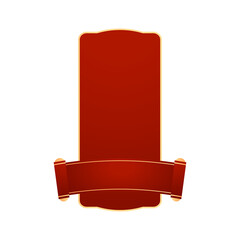 Happy Chinese new year 2026. Chinese new year banner for show product. Greeting card. China frame with lantern on red background.