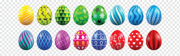 Fototapeta premium happy_easter_2020_set1