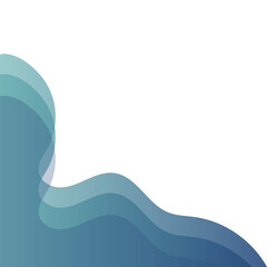 Business Gradient Transparent Corner