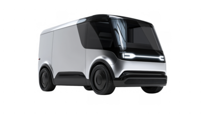 Eco-friendly EV features sleek design, AI, PNG