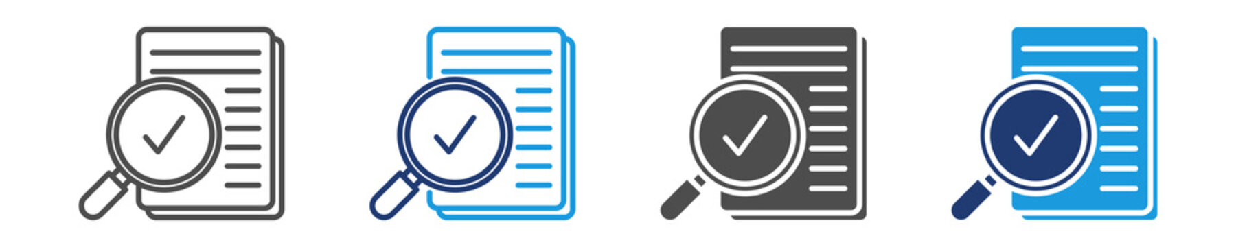 assess icon set multiple style