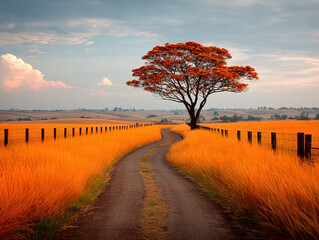 Australian farm outback