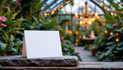 Cozy Greenhouse with Blooming Plants and Soft Lighting